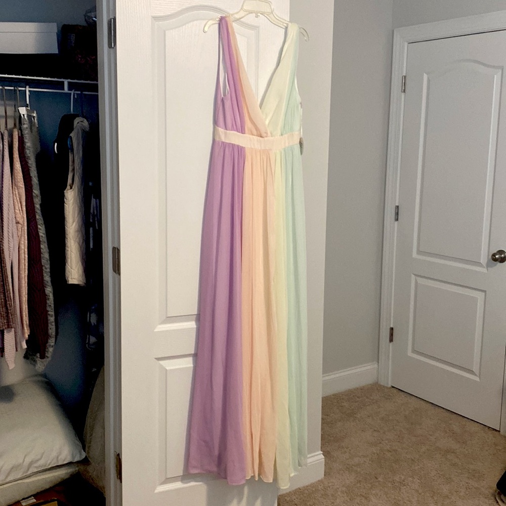 Rainbow dress